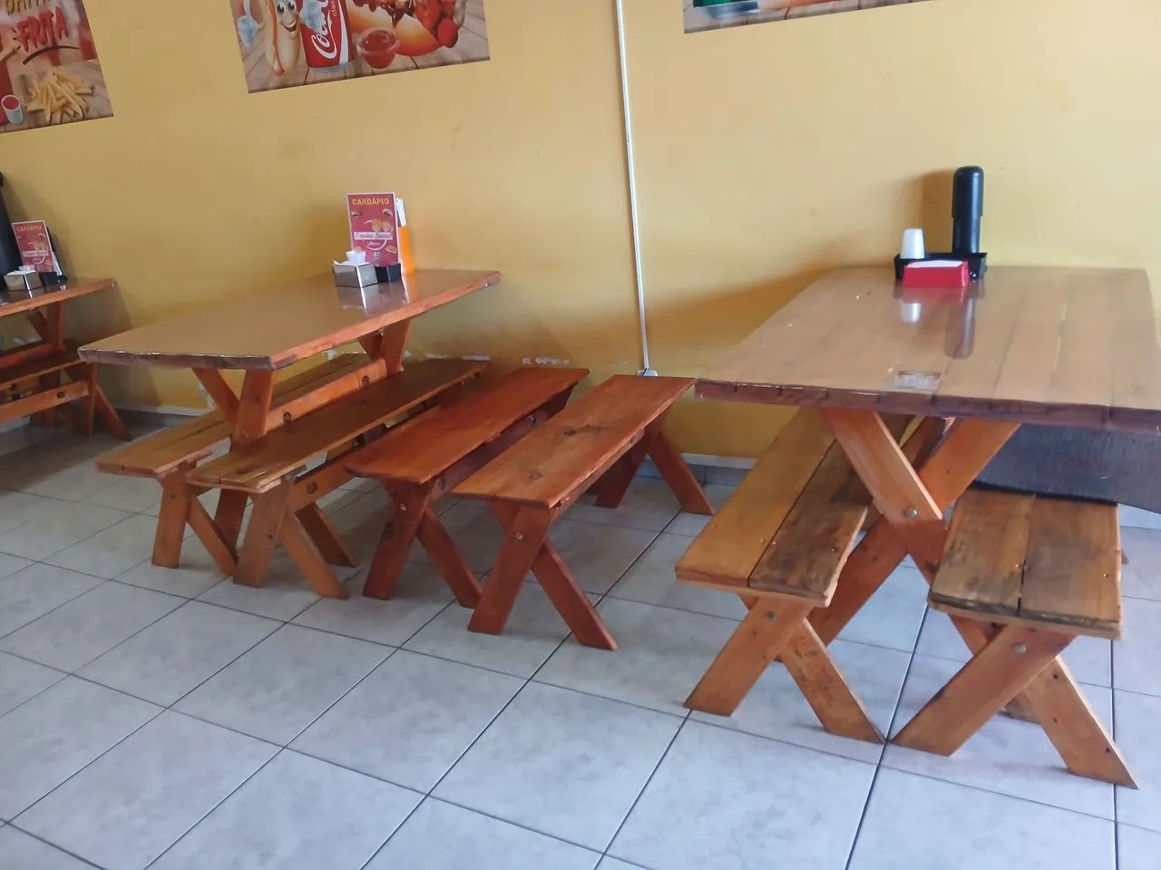 Mesas rusticas para seu comércio em geral  - Foto 5