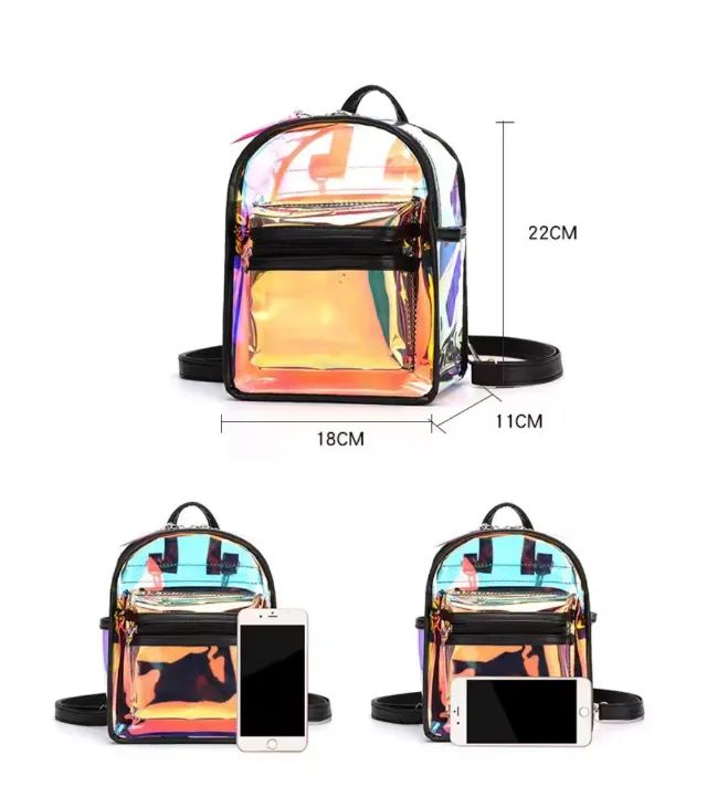 Mochila Holográfica Pequena  - Foto 4