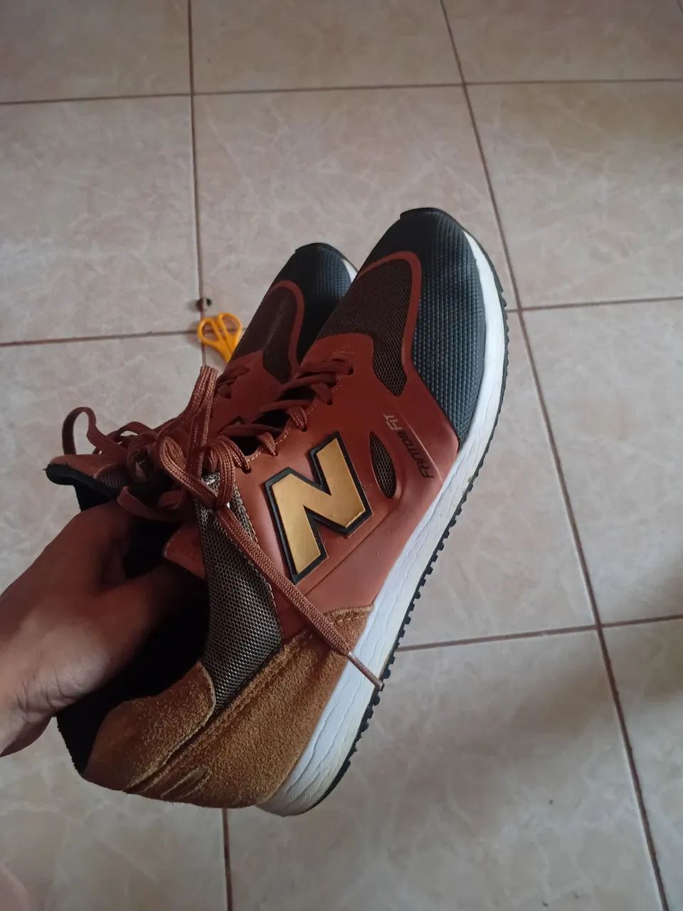 Tênis New Balance Marrom - Foto 5