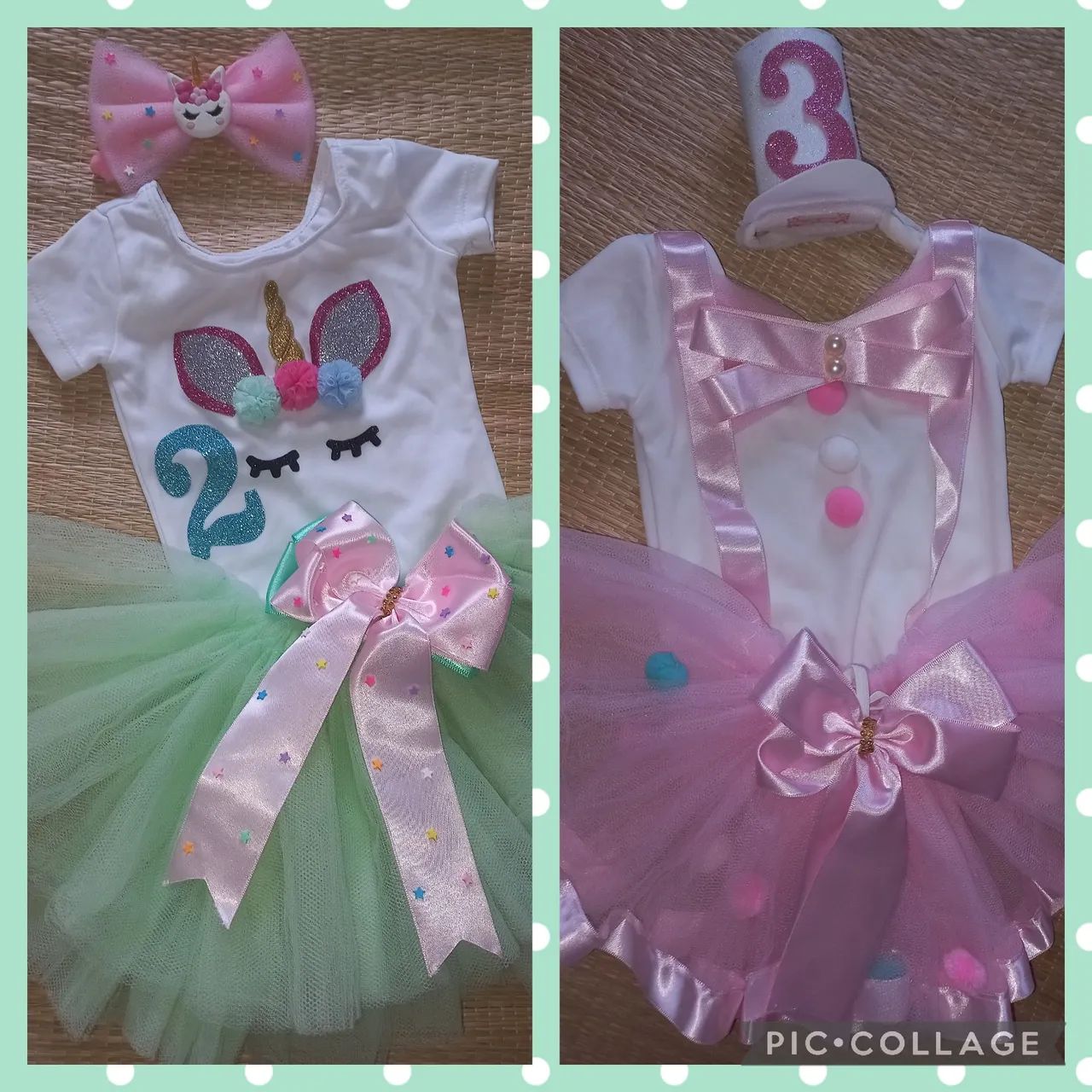 Lote Roupa Temática Mêsversario 