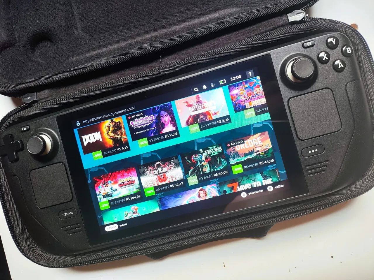 Steam Deck LCD 512GB - Consoles de Vídeo Game - Jardim Presidente