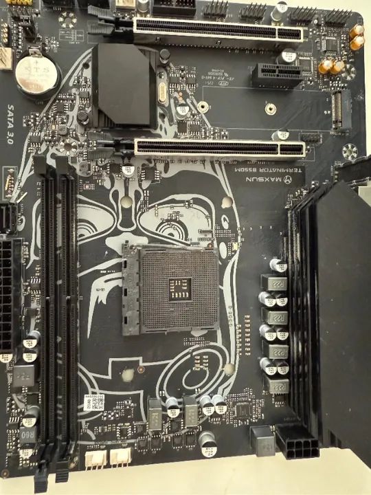 placa mãe MAXSUN B550M Terminator - Foto 4