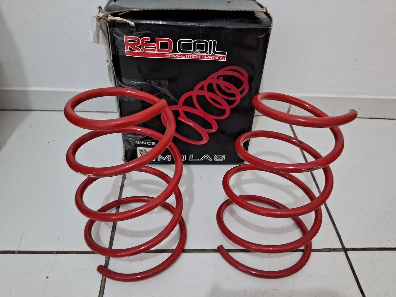 Molas esportiva Red coil Palio g1 - Foto 4