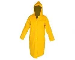 Capa de chuva amarela