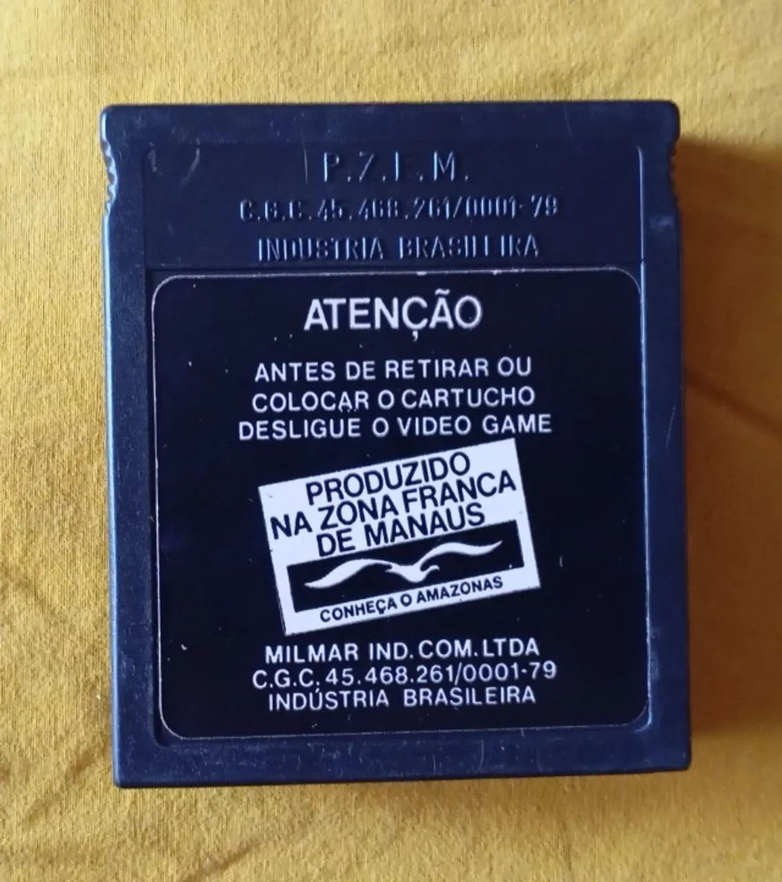 Cartucho Atari 4x1 Dactar Mission 3.000 A.D Q'Bert Cosmik Ark Megaforce - Foto 2