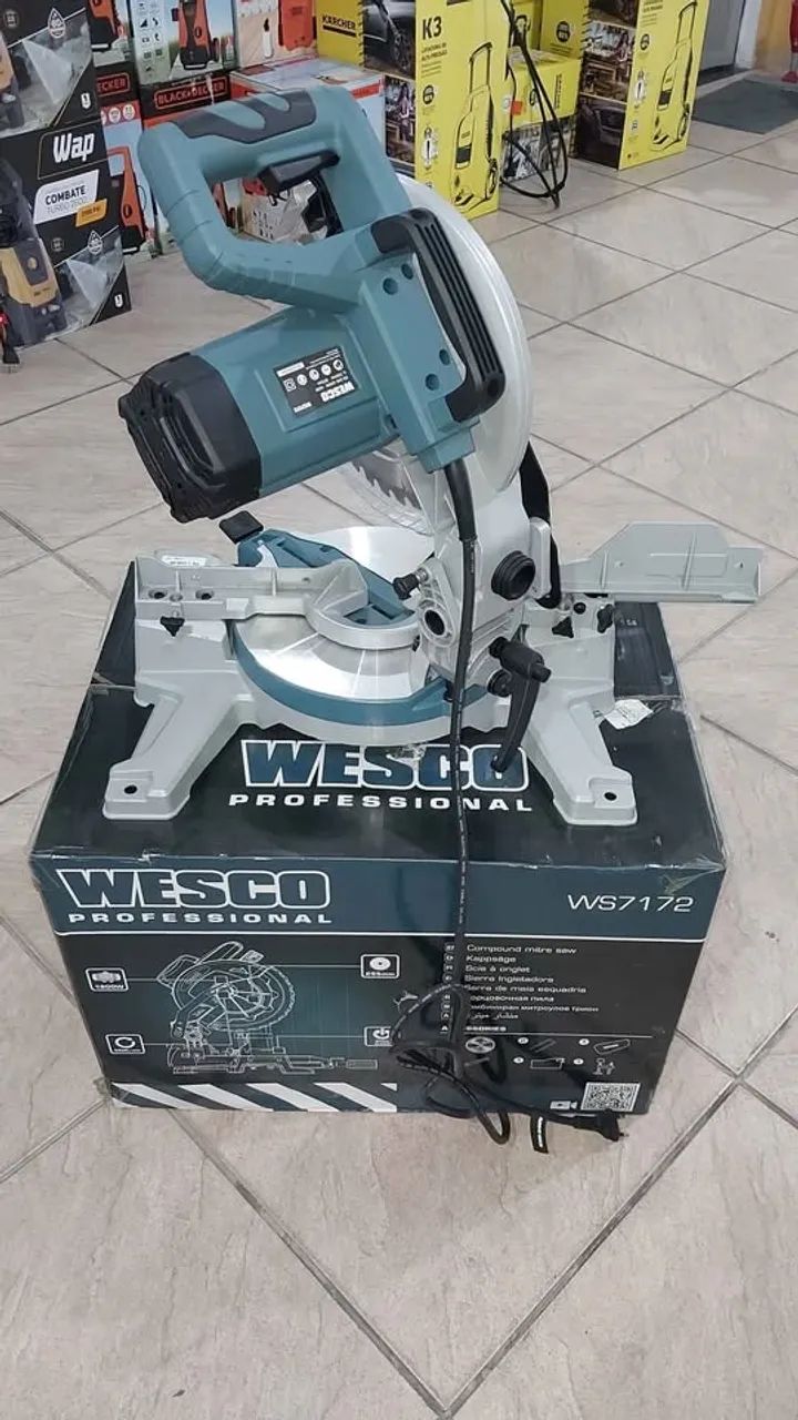 Serra Meia Esquadria 10pol 1800w Profissional - WESCO (Loja
