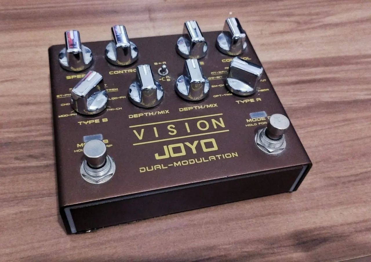 Pedal Guitarra Joyo Dual Channel Modulation - Vision