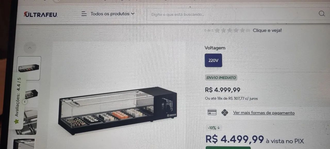 Vitrine refrigerada 1,39 m GVRS 150 - Foto 2