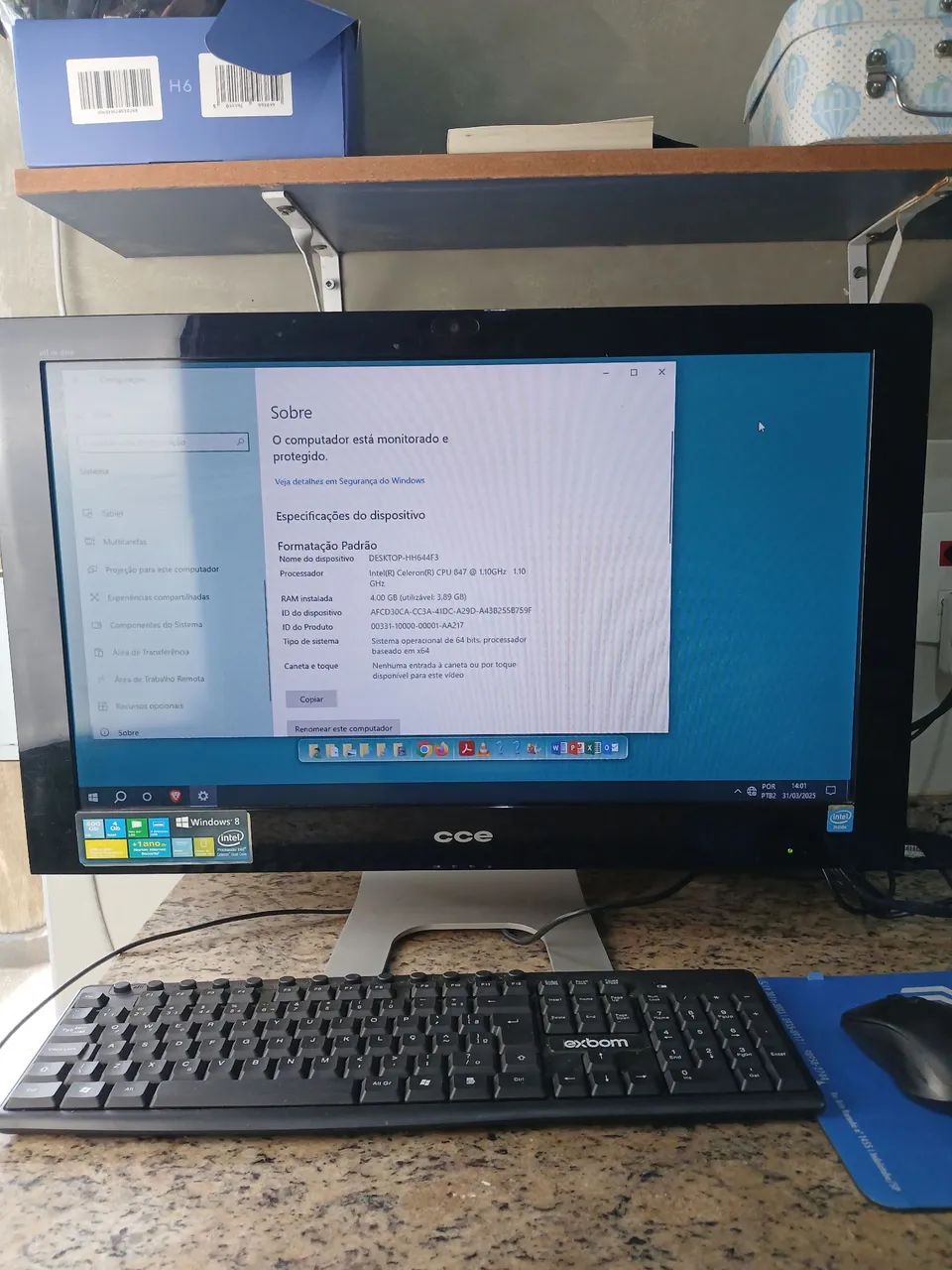 All in one CCE 23'' - Perfeito estado - Foto 2