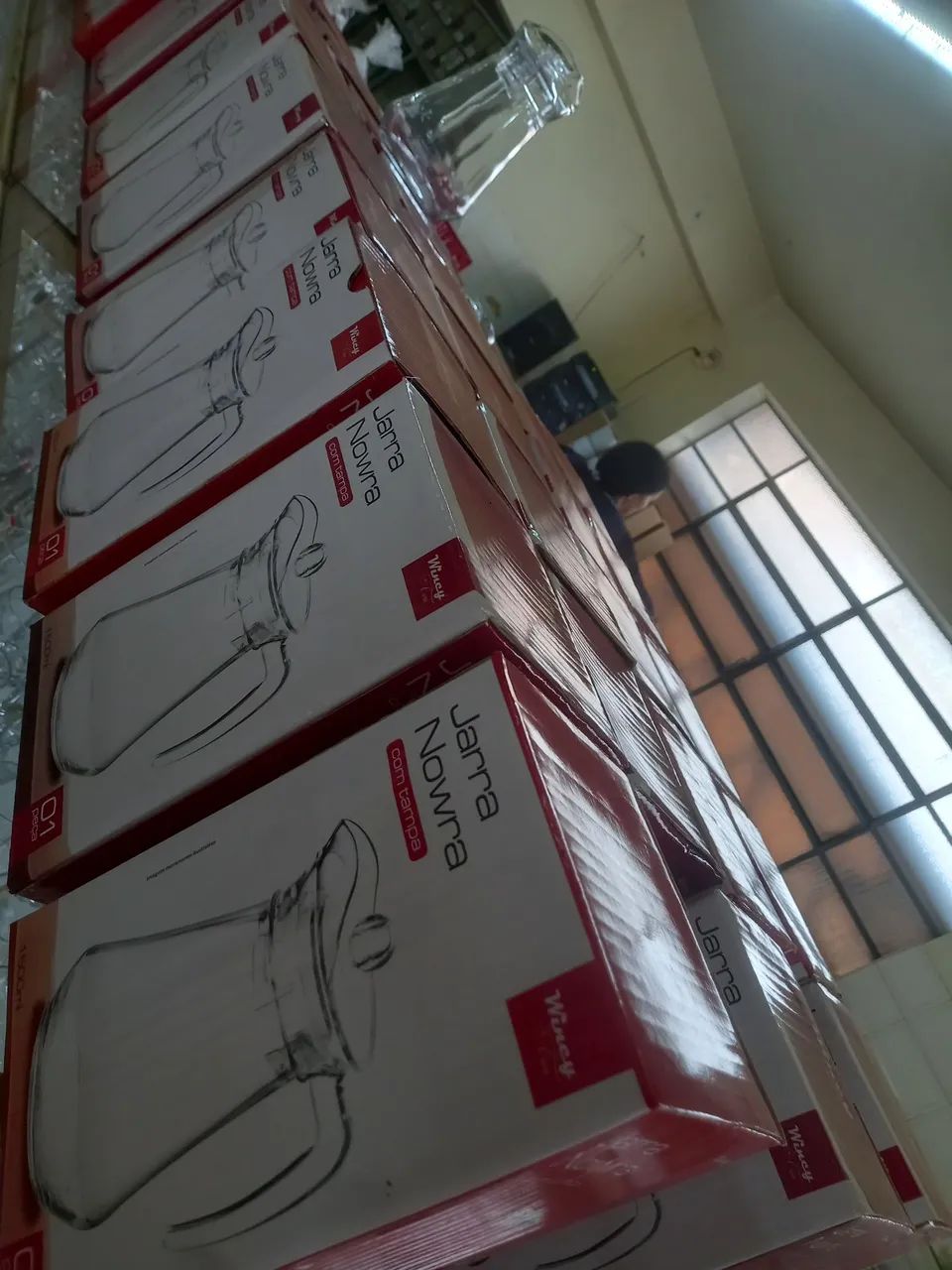 Jarra de Vidro com Tampa 1,5L - Foto 3