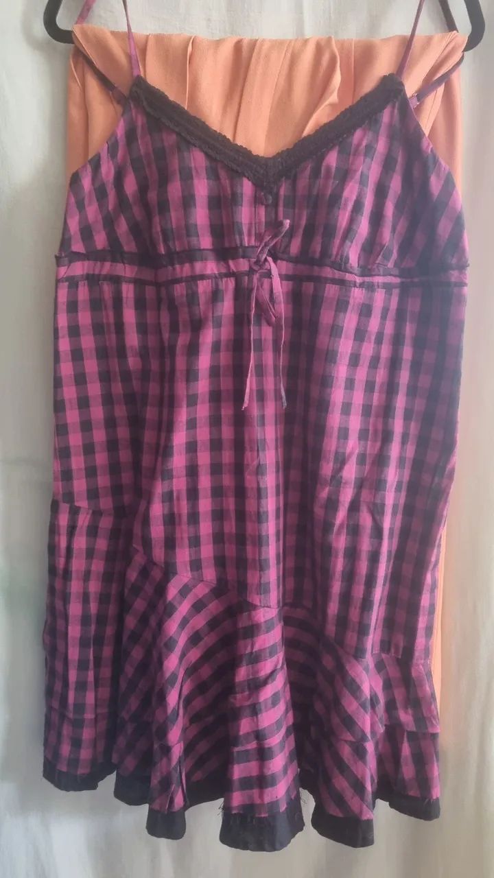 Vestido quadriculado G - Foto 4