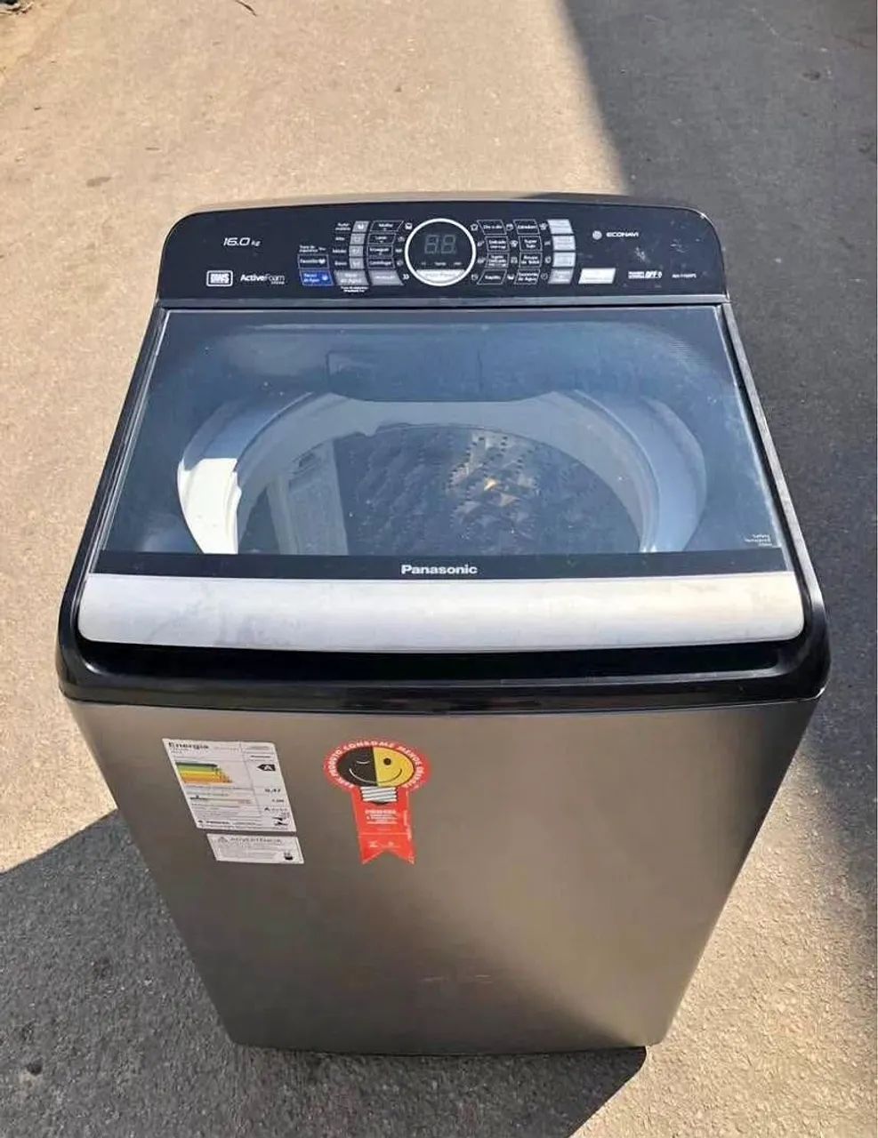 Vendo máquina de lavar com garantia e toda higienizada e entregamos  - Foto 2