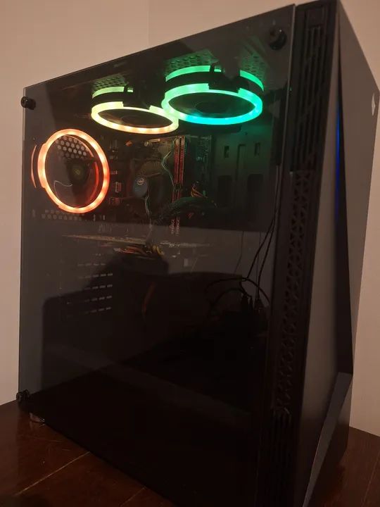 PC Gamer i3-9100F, Radeon Rx580 Series 8GB, 16 RAM, 128 SSD, 500HD - Foto 2