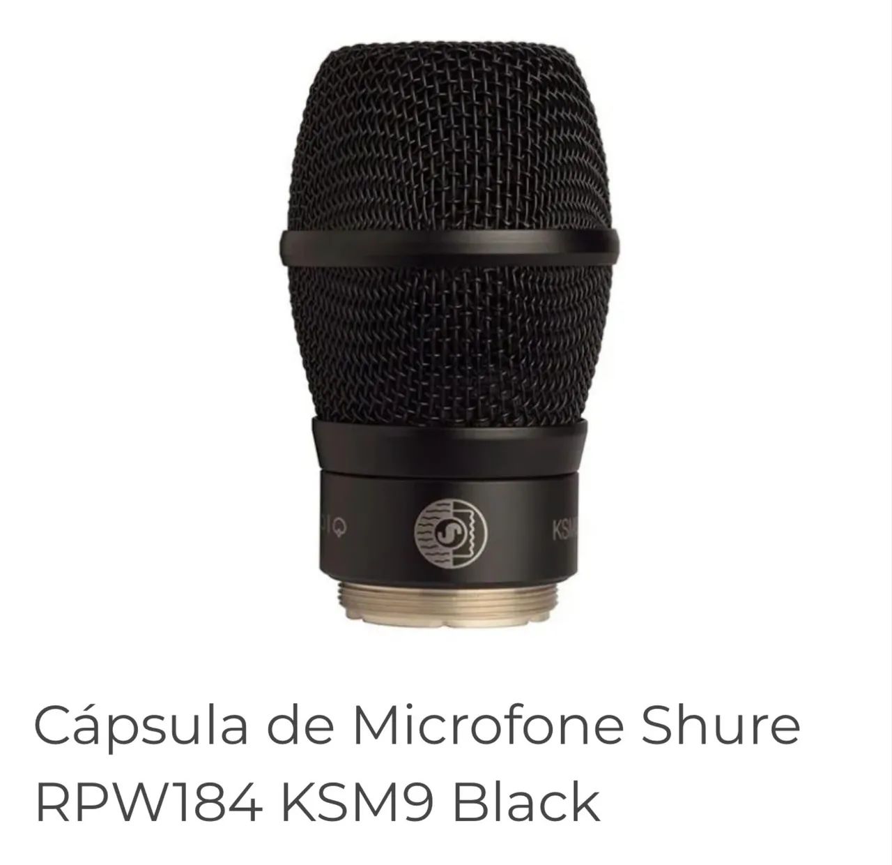 Cápsula do Microfone Shure KSM9 Original, com nota fiscal.