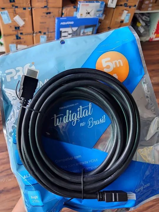Cabo HDMI 5 Metros - Alta Velocidade - 2.0