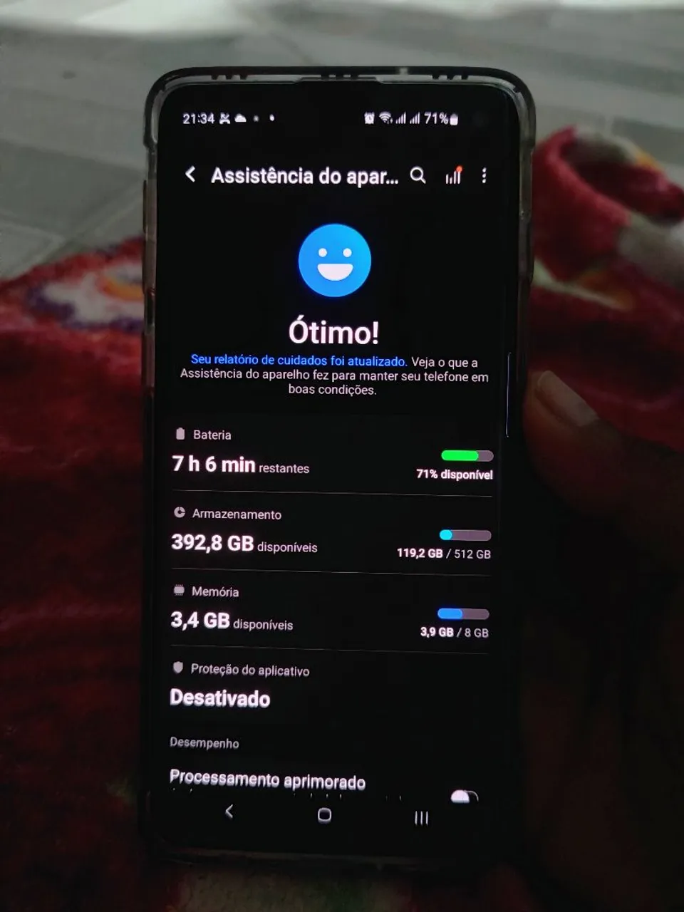 Galaxy S10 Edição Limitada 512gb / 16gb RAM