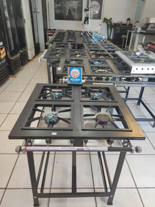 Fogão industrial 4 bocas (Entrega gratis) - Foto 4