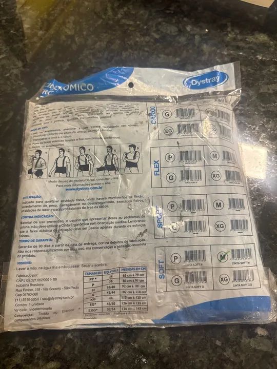 Cinta lombar tamanho M - Foto 2