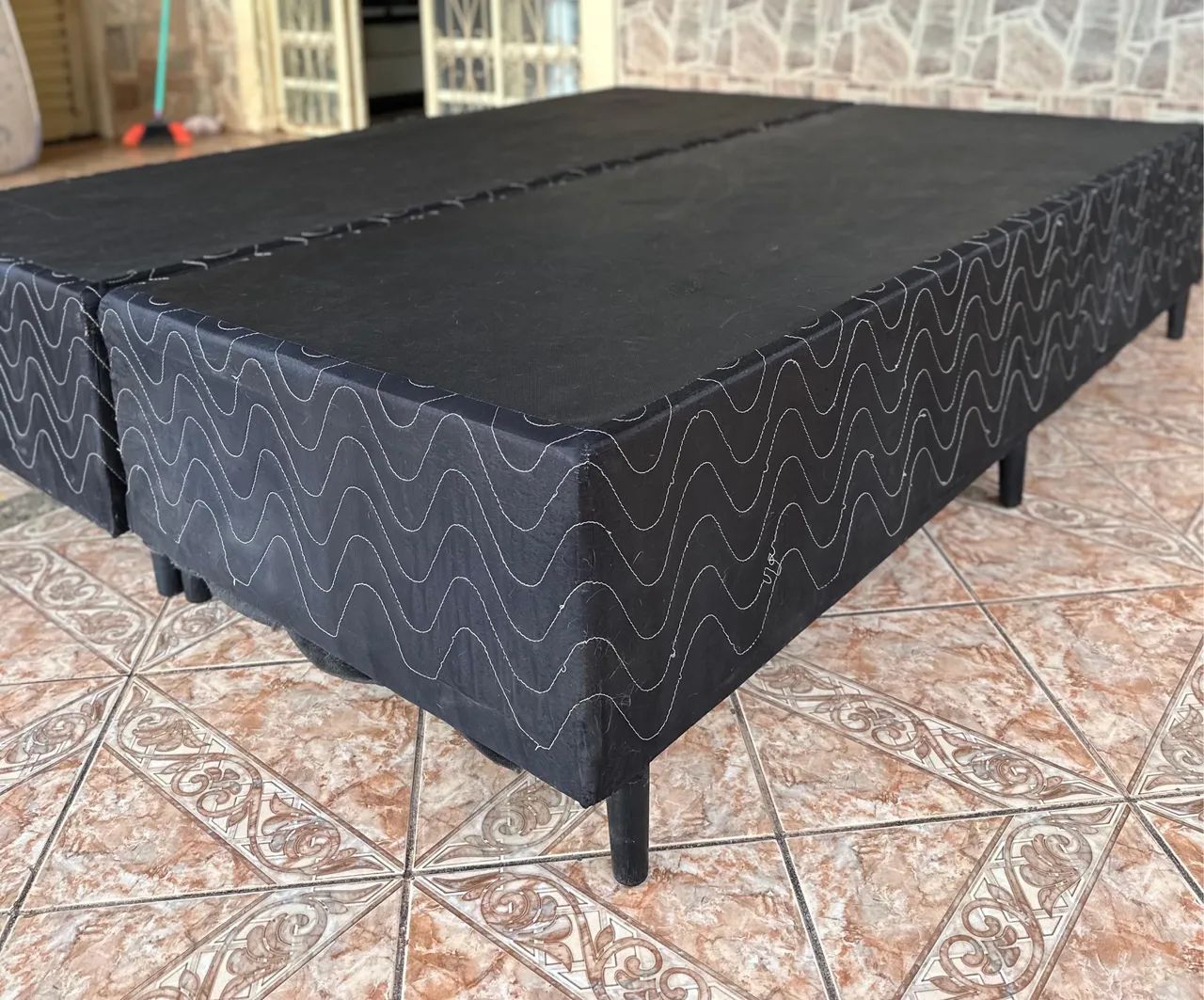 Cama queen size 188x158x22 - Foto 3