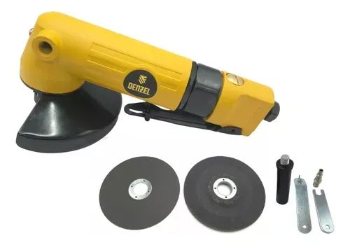 Esmerilhadeira Angular Pneumática Profissional Denzel - 125mm