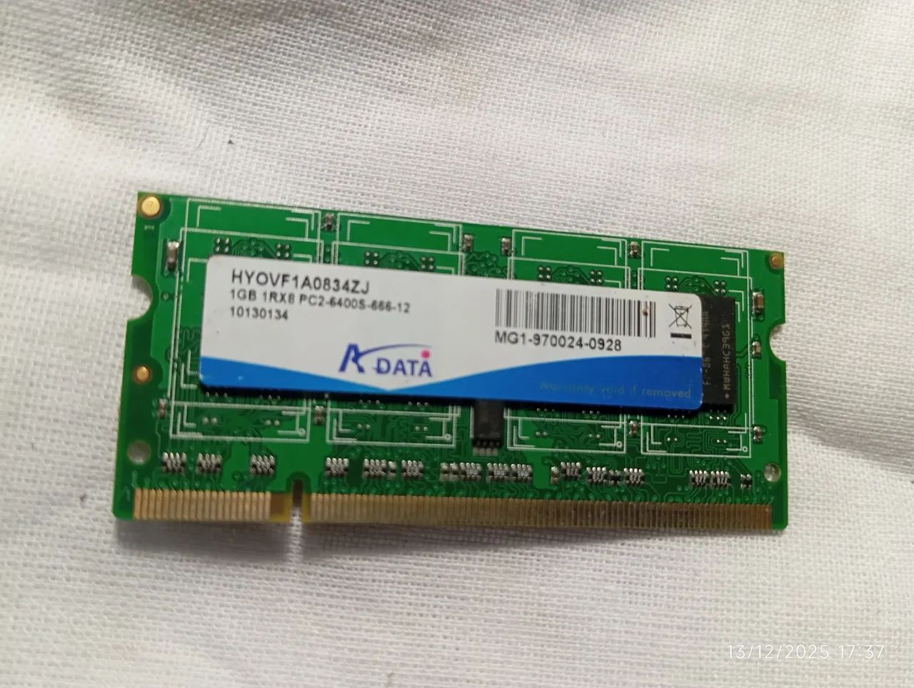 Memória para Notebook DDR2 1GiGA 6400  - Foto 3