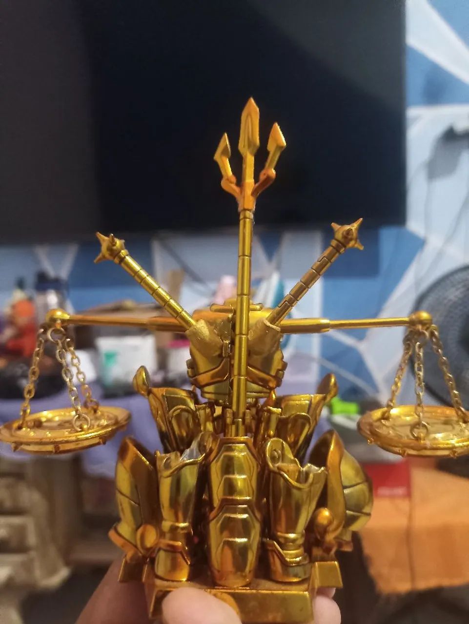 Original cloth Myth e armadura de Libra 1.0 com detalhe no elmo sem caixa  sem c - Foto 4