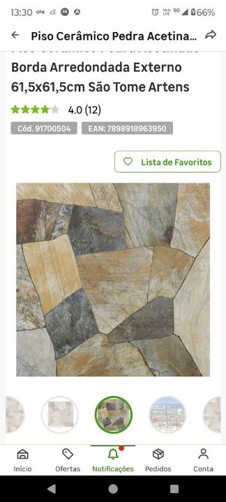 Piso ceramico 61,5 cm antiderrapante 