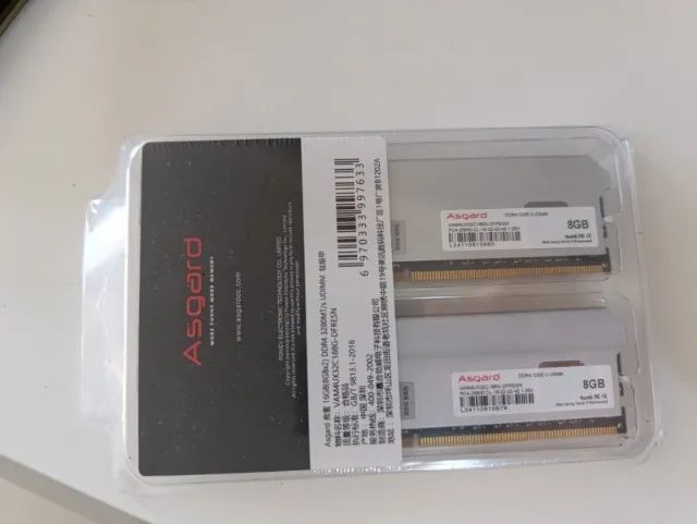 Asgard Memory 3200 - 2x8GB - New - Sealed64385501711873121