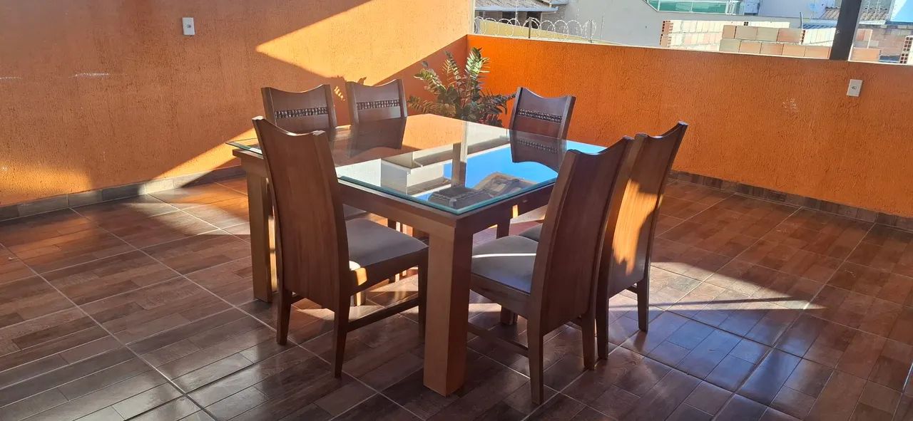 Linda Mesa de Jantar com 6 cadeiras - Foto 5