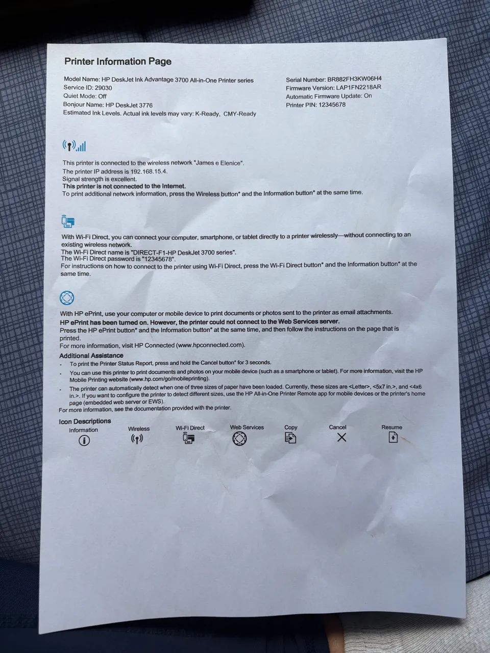 Impressora HP Desket Advantage 3776 - Foto 5