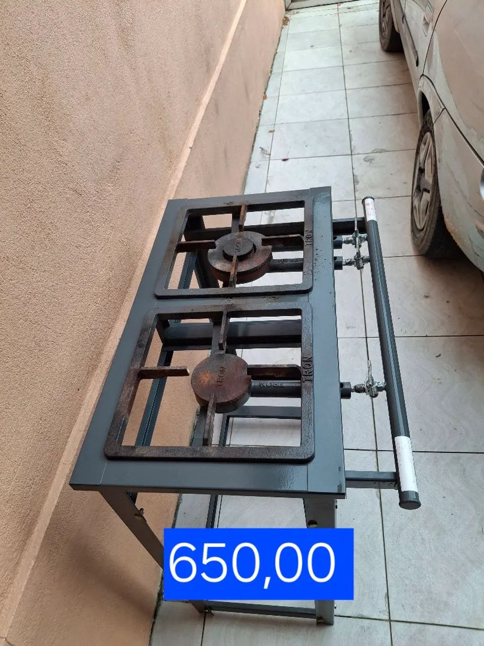 FOGÃO INDUSTRIAL 2 BOCAS SEMI NOVO - Foto 4