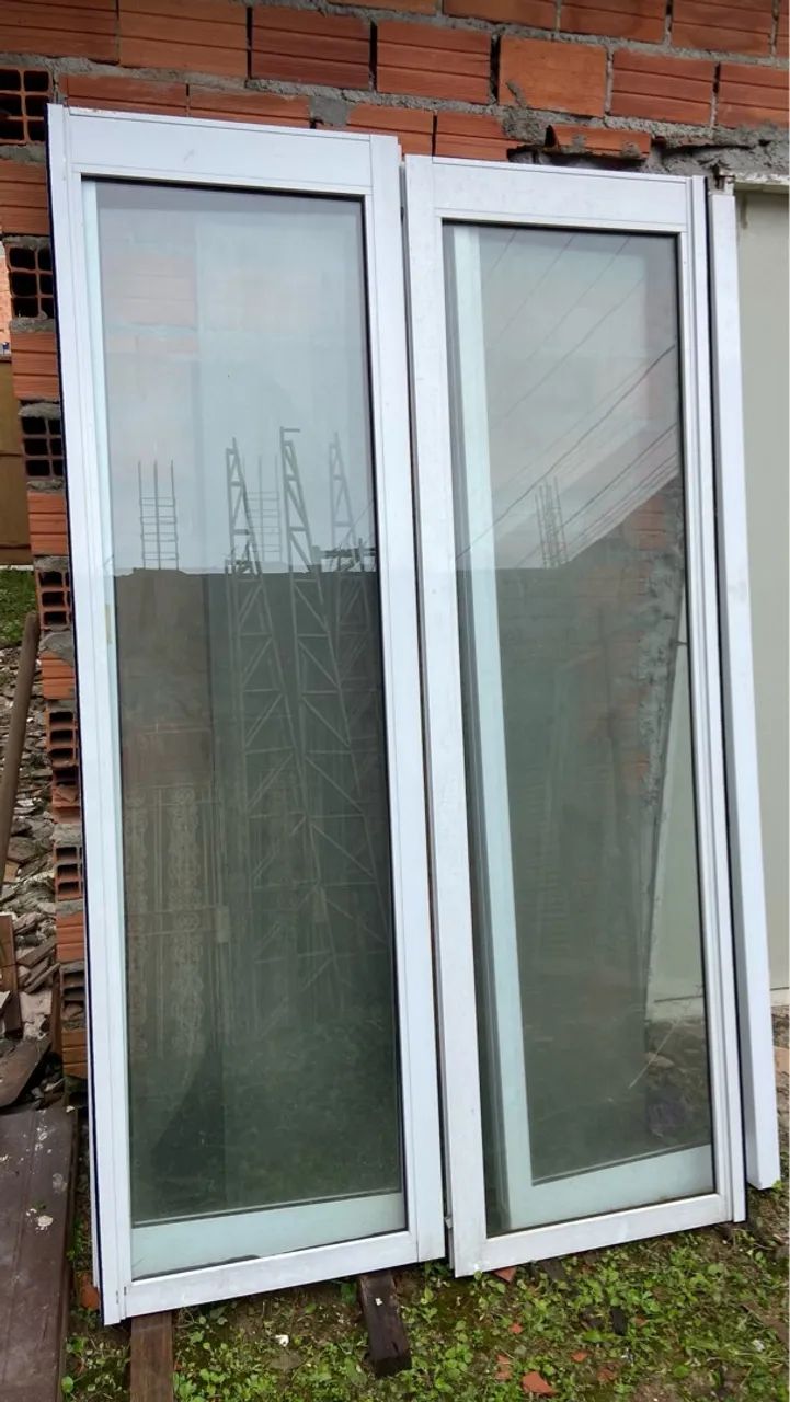 Porta balcão em alumínio branco  - Foto 5