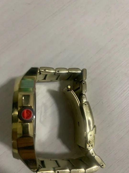 Relógio Quiksilver Masculino Dourado - Foto 2
