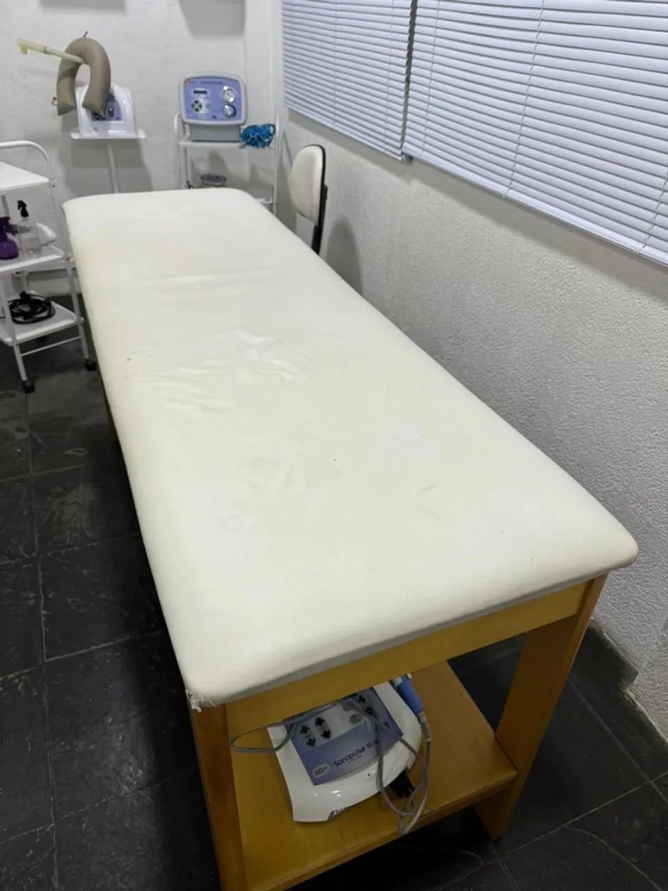 Maca Fixa Madeira Maciça (acompanha escada) - Foto 3