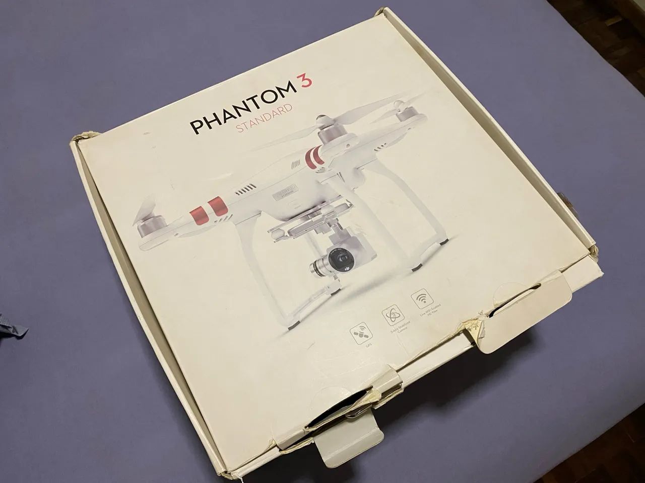 Drone DJI Phanton 3 Standard com duas baterias - Foto 3