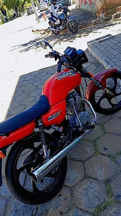 Honda CG 125 - Vermelha - Ótimo estado - Foto 3