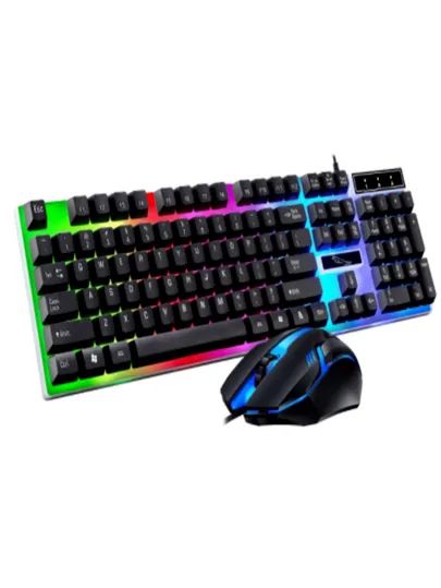 Kit Teclado e Mouse 2 em 1 Gamer Com Fio para computador - Foto 2