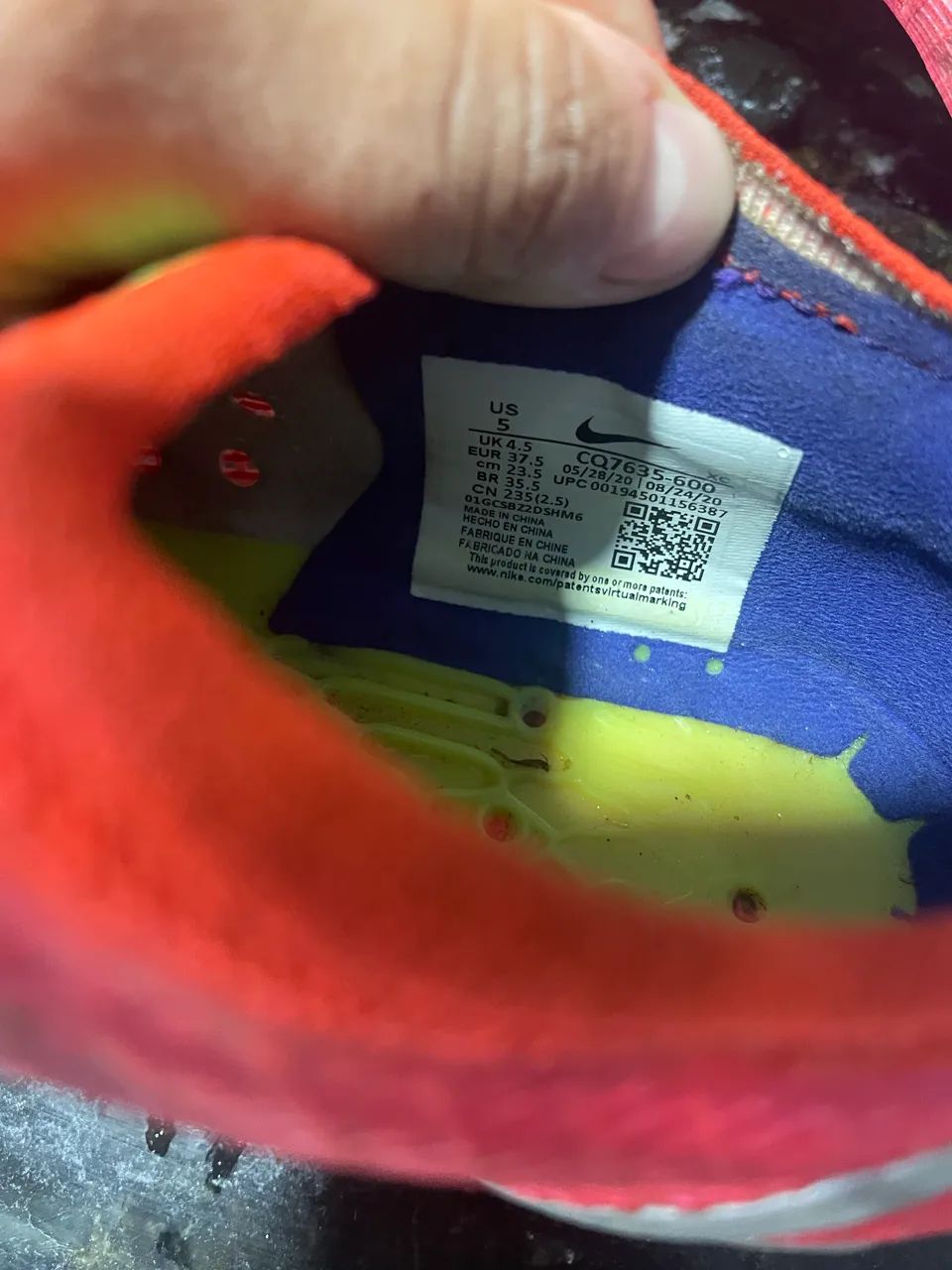 Chuteira de campo nike 35.5 - Foto 5