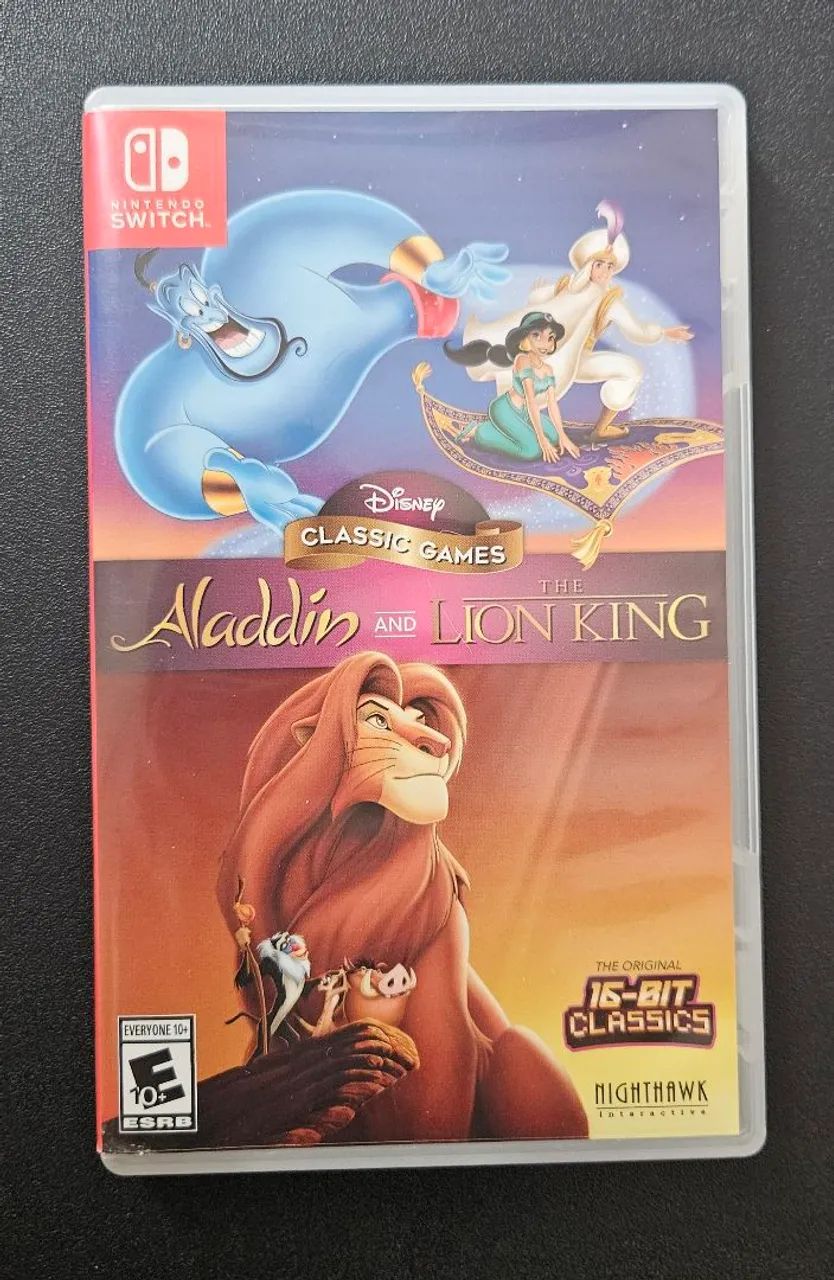 Aladdin e Rei Leão - Nintendo Switch