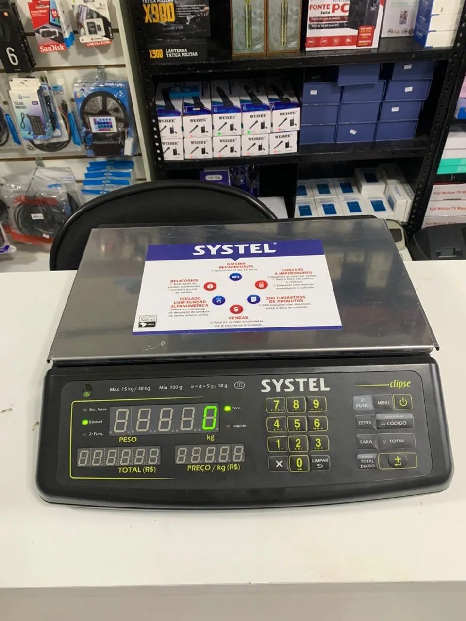 Balança Systel Com impressora  - Foto 3