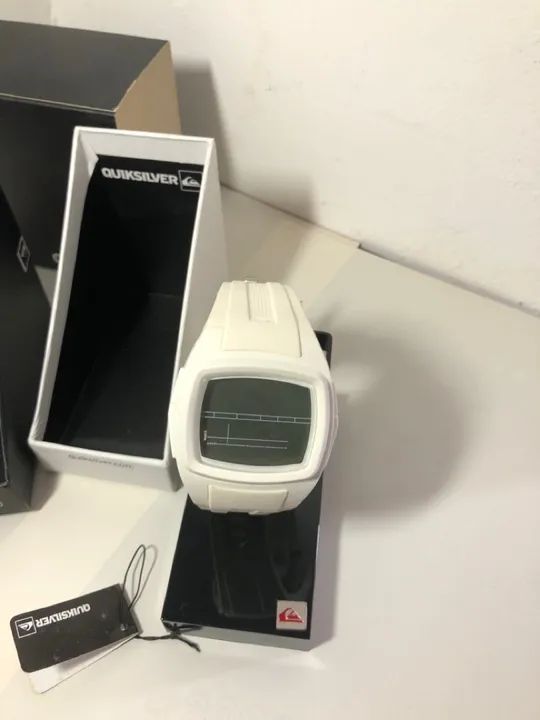 Relógio Quiksilver e-moondak branco - Foto 3