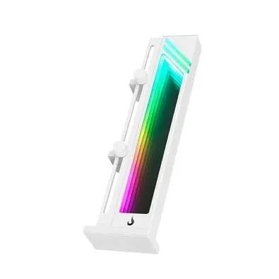 Suporte de Placa de Vídeo Rise Mode ARGB Aura V1 Branco - Foto 3