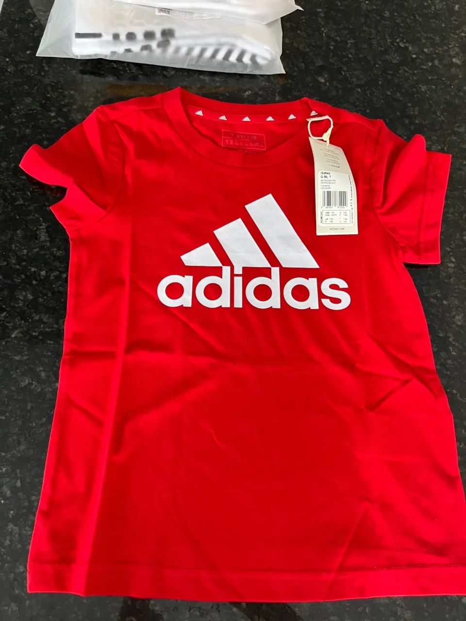 Camiseta Infantil Adidas Original e Nova 
