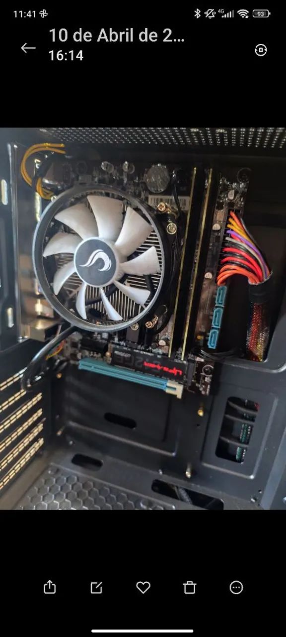 Kit upgrade i5 7500 mais placa mãe H110