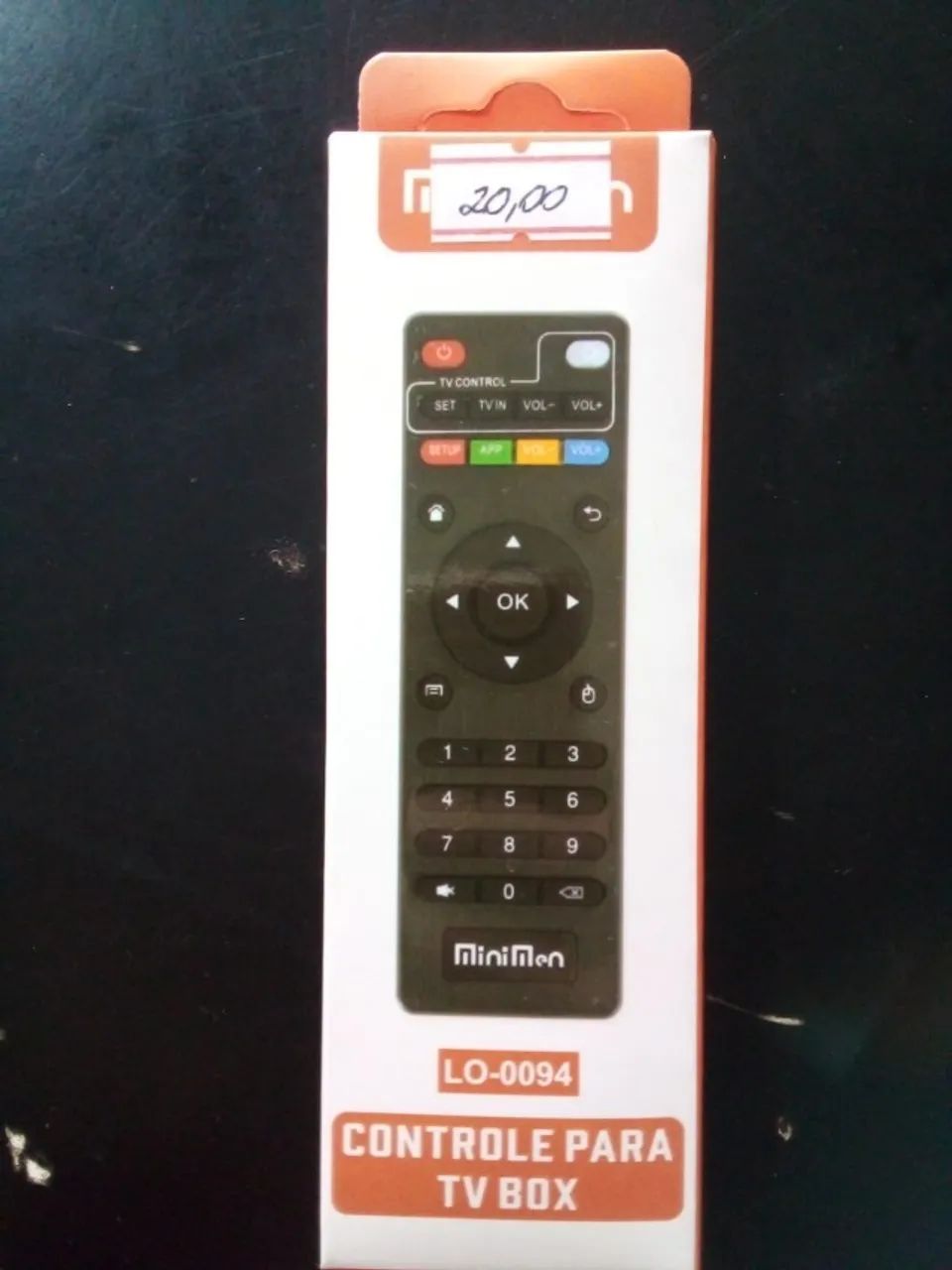CONTROLE TV BOX