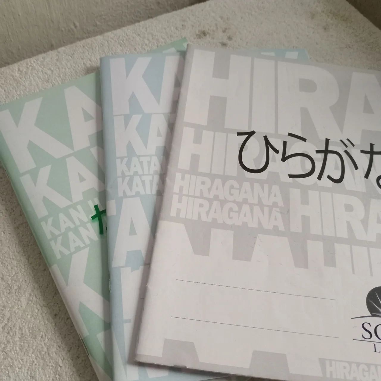 3 kit Cadernos Kanji, Hiragana e Katakana - Novos! - Papelaria - Jardim ...