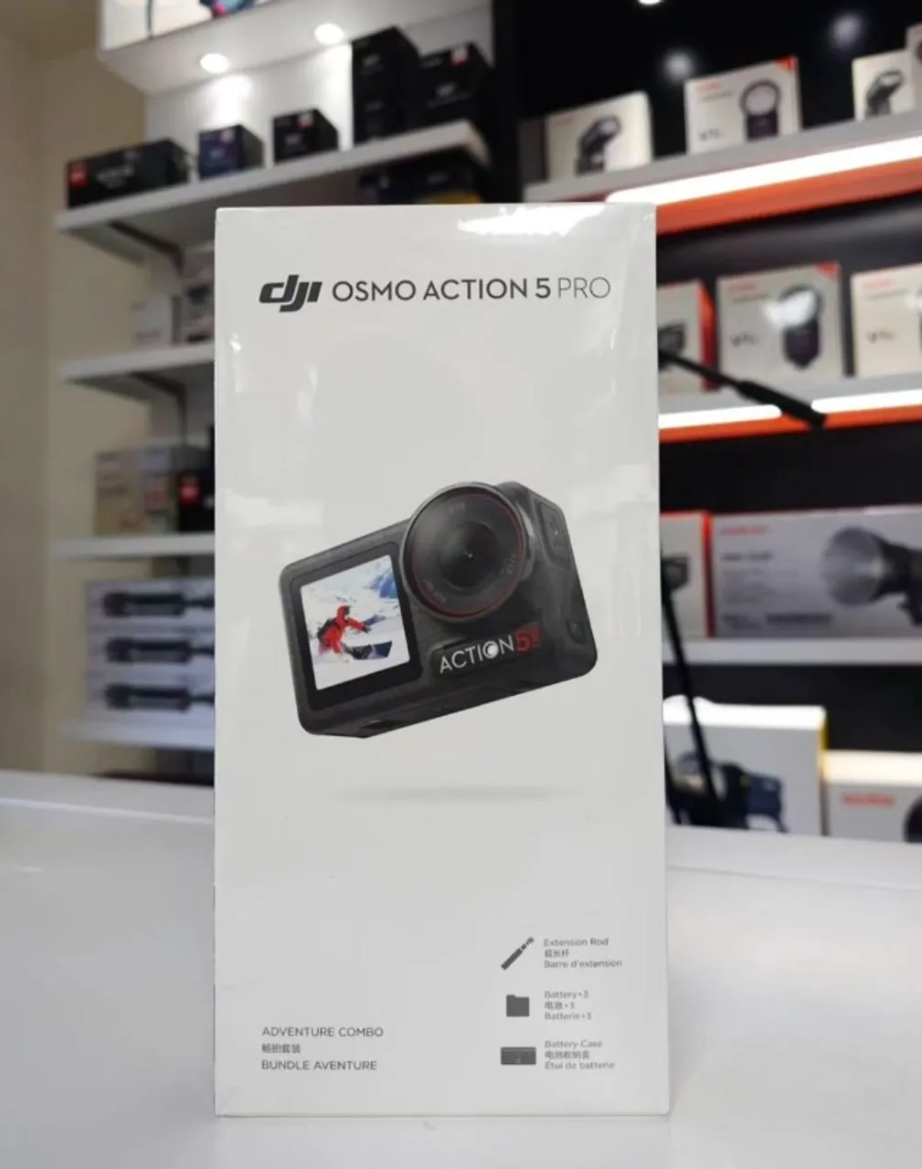 Dji Osmo Action 5 Pro Adventure Combo Lacrado