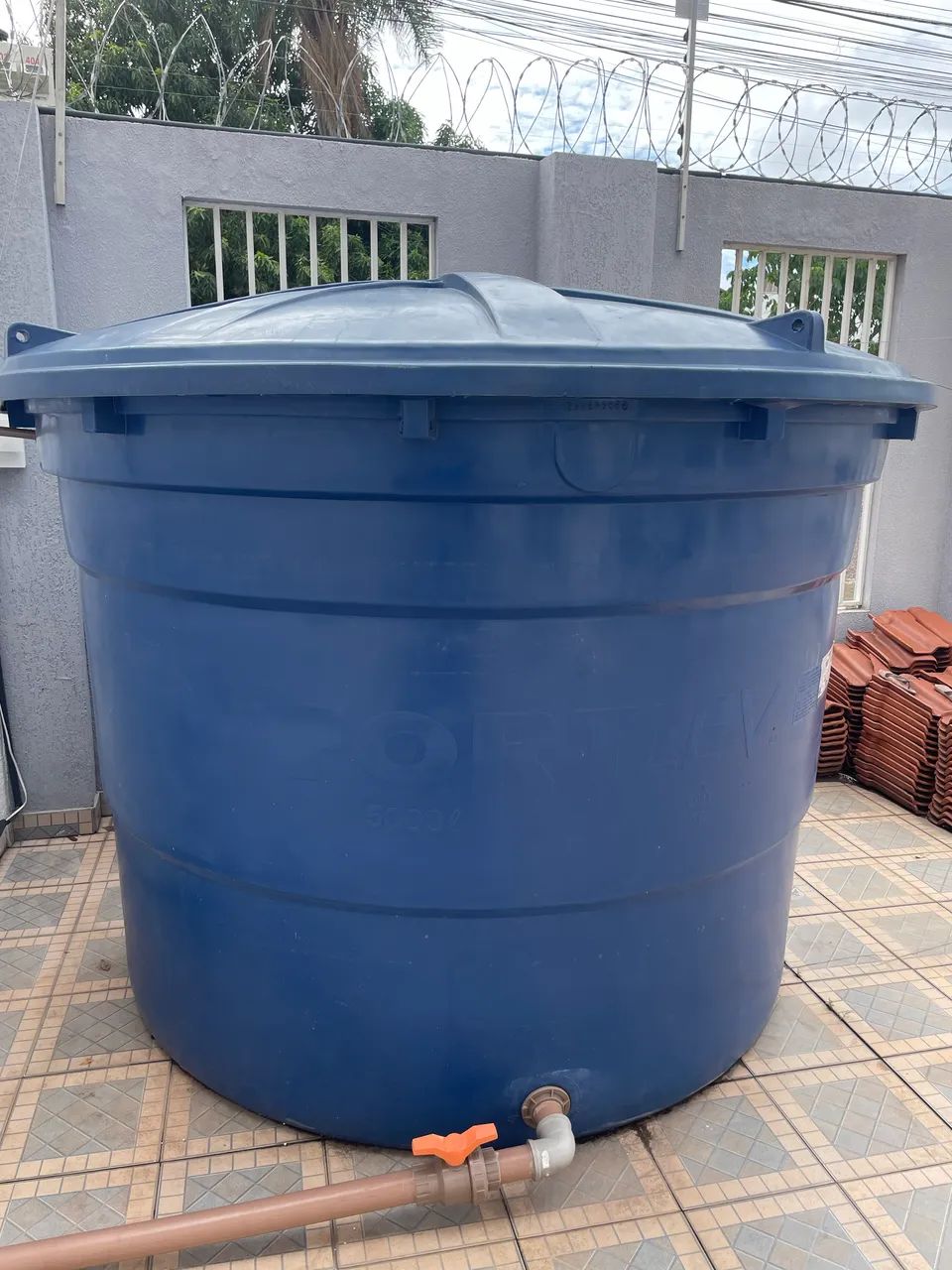 Caixa d?Água Fortlev 5.000 Litros - Semi Nova