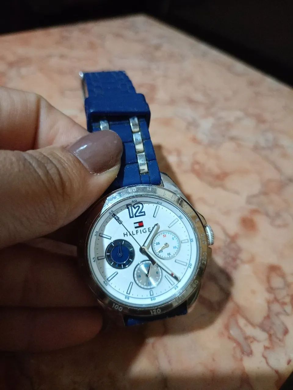 Relógio Tommy Hilfiger azul 