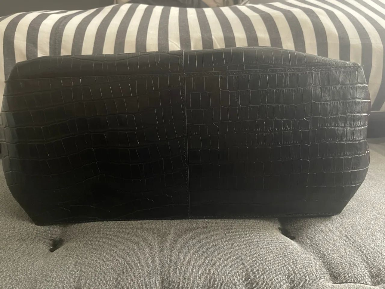 Bolsa de couro Schutz Preta - Foto 3